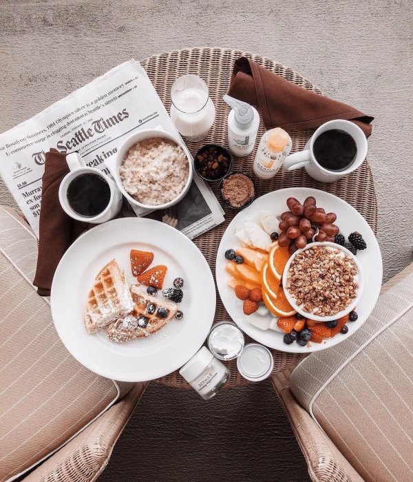 красивые завтраки