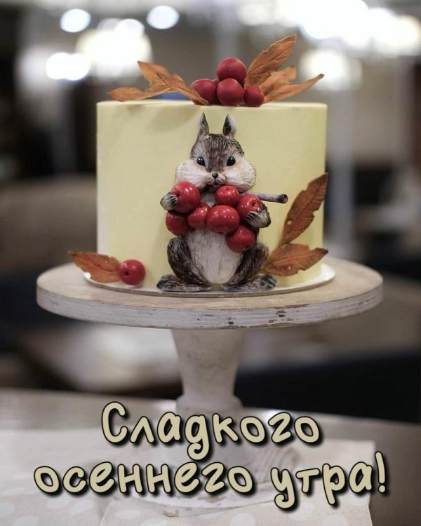 осенние торты