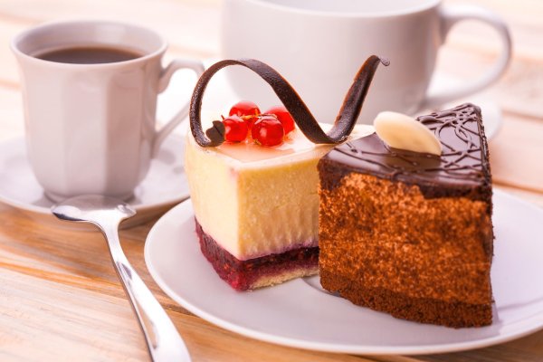 кофе пирожное