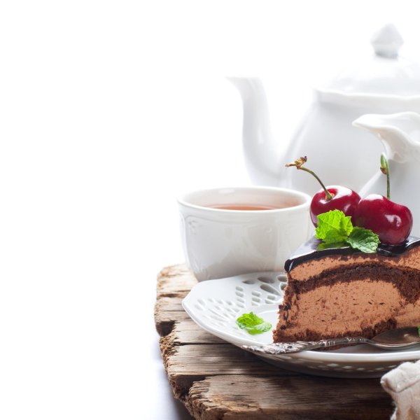 чай и пирожное