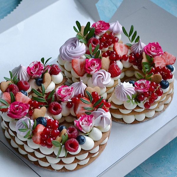 кремовые торты