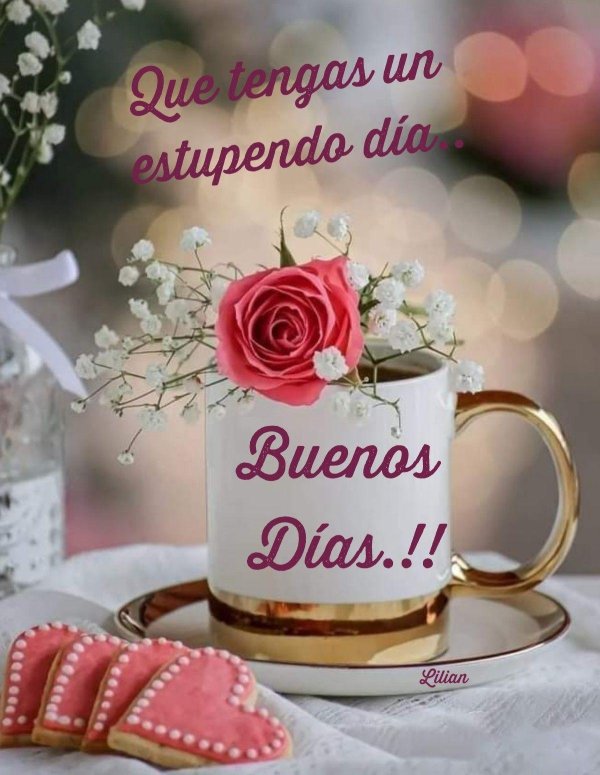 buenos días saludos