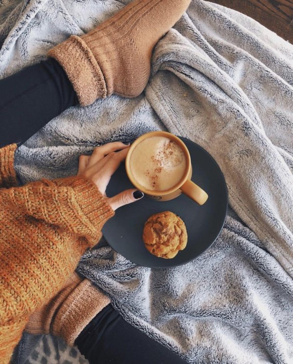 уютная осенняя фотосессия