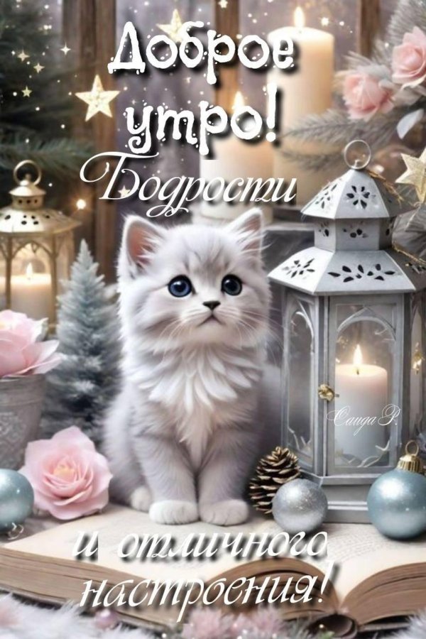 милая открытка доброе утро