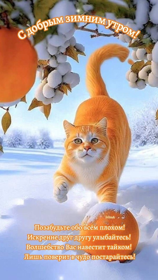 доброго утра зимнего
