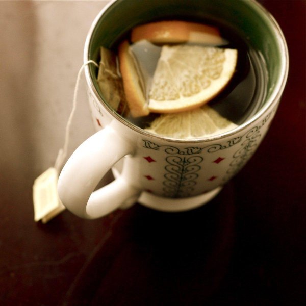 лимонный чай