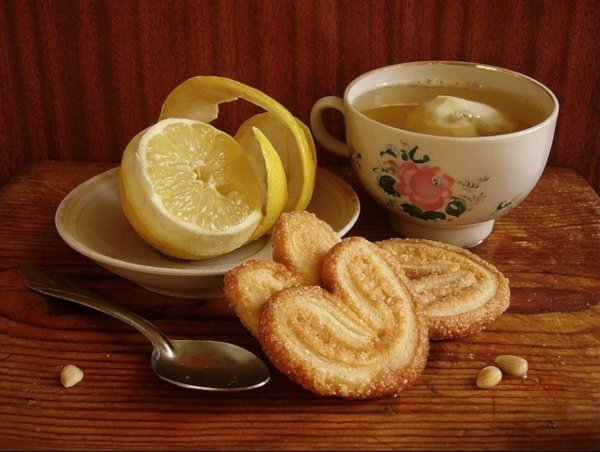 лимонное печенье