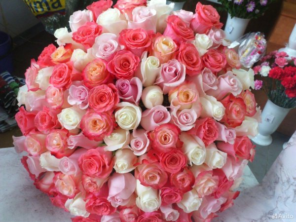 огромные букеты цветов