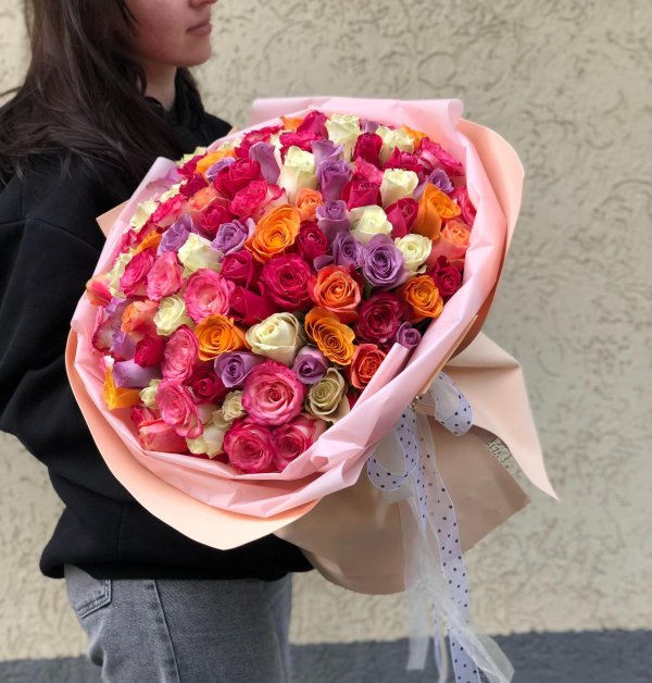 роза кения микс 40см