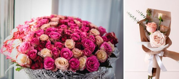 роскошные букеты цветов