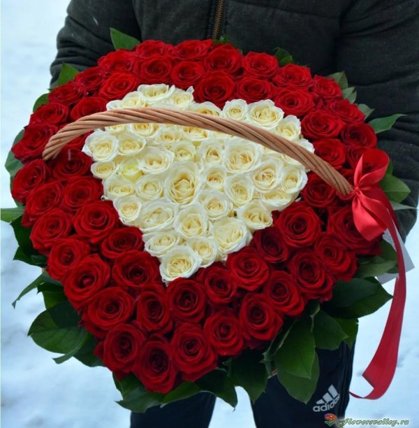 букет сердце