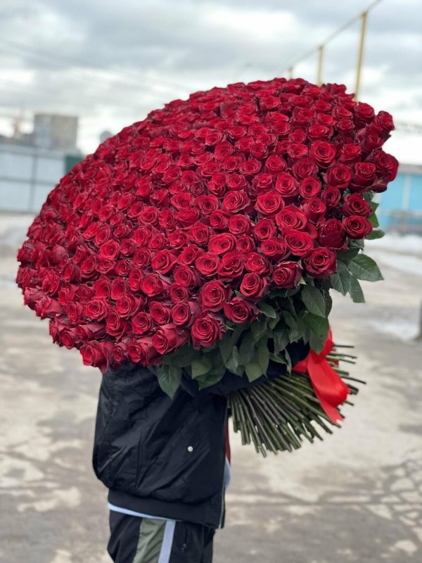 огромные букеты