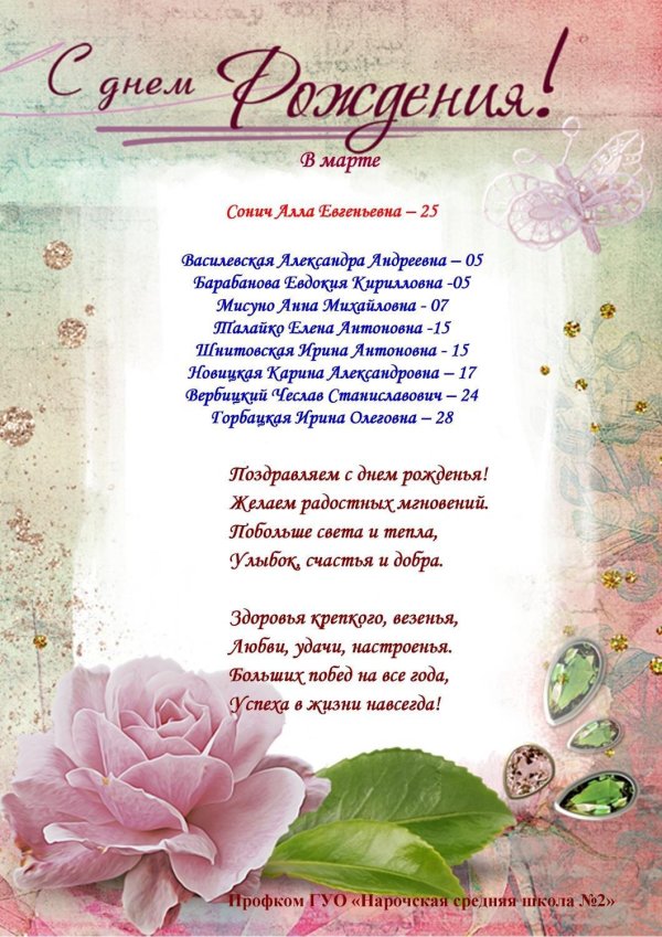 с день рождения елена