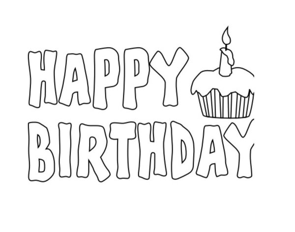 birthday coloring pages