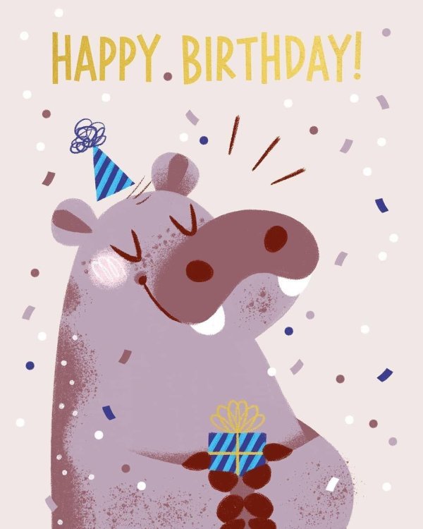 милые бегемоты