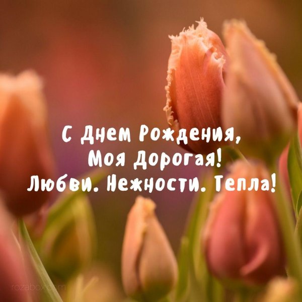 днем рождения дорогая