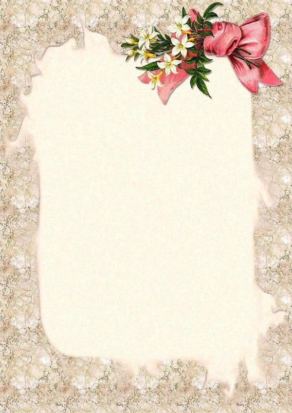 цветочная рамка