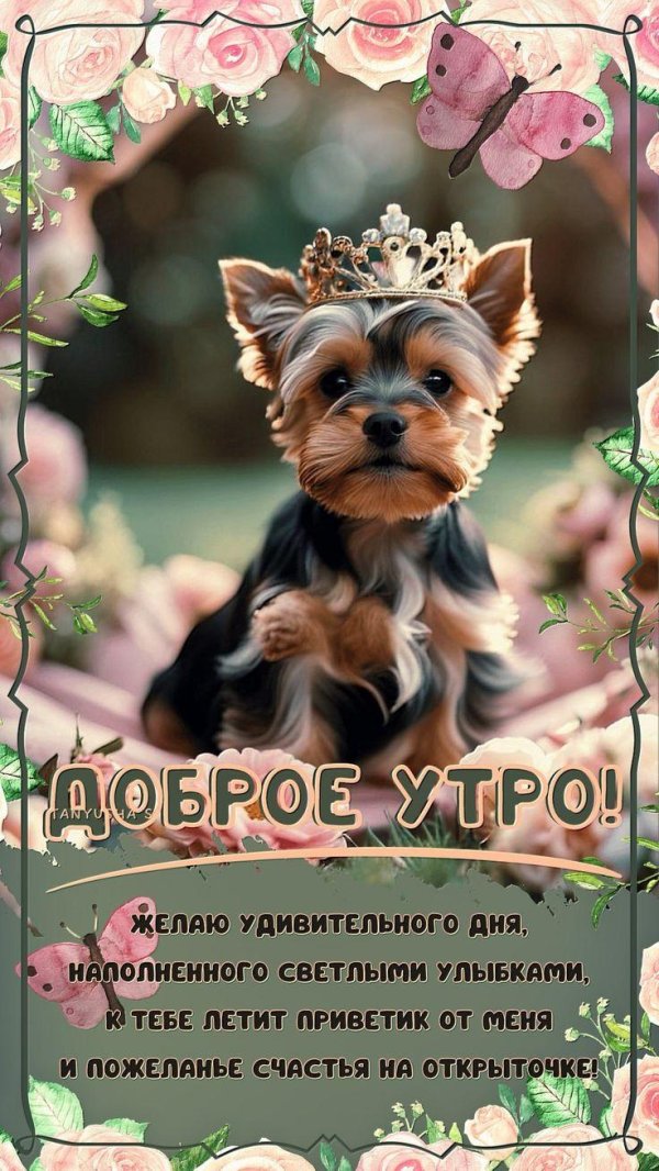 доброе утро поздравительные