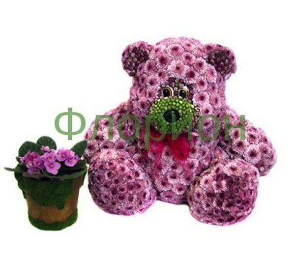 игрушки из цветов