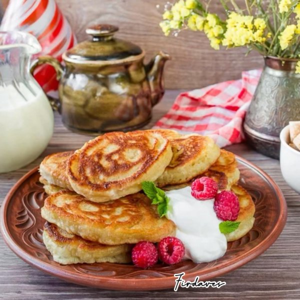 оладьи на ряженке пышные