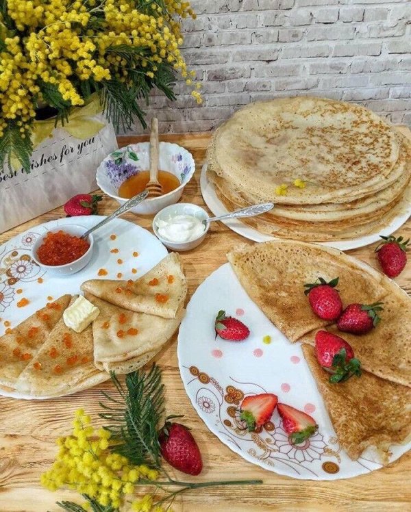 стол на масленицу