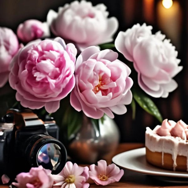 цветок пион