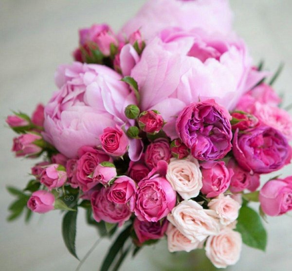 нежные букеты