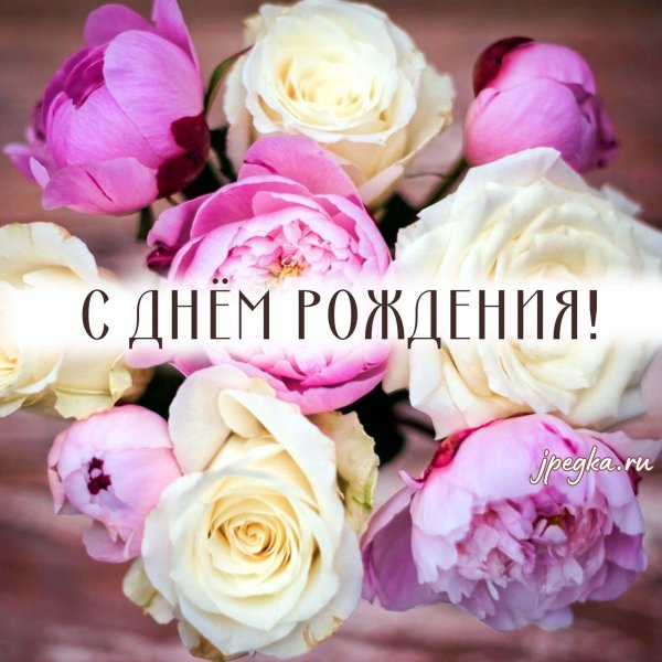 с днем рождения красивые пионы