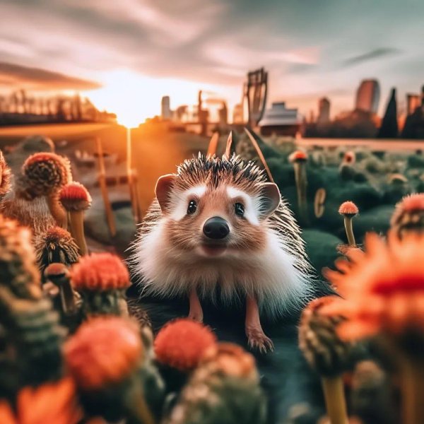 милые ежики