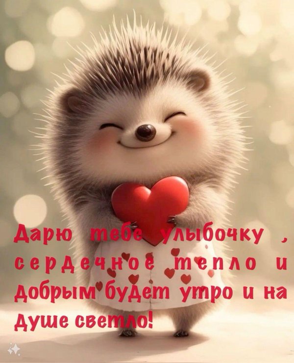 ежики милые