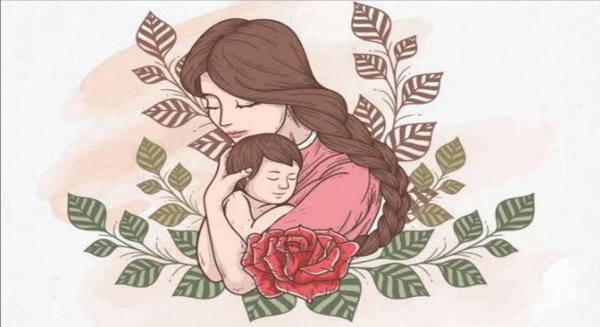 материнство рисунки