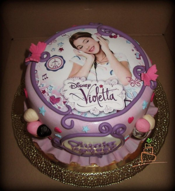 торт виолетта