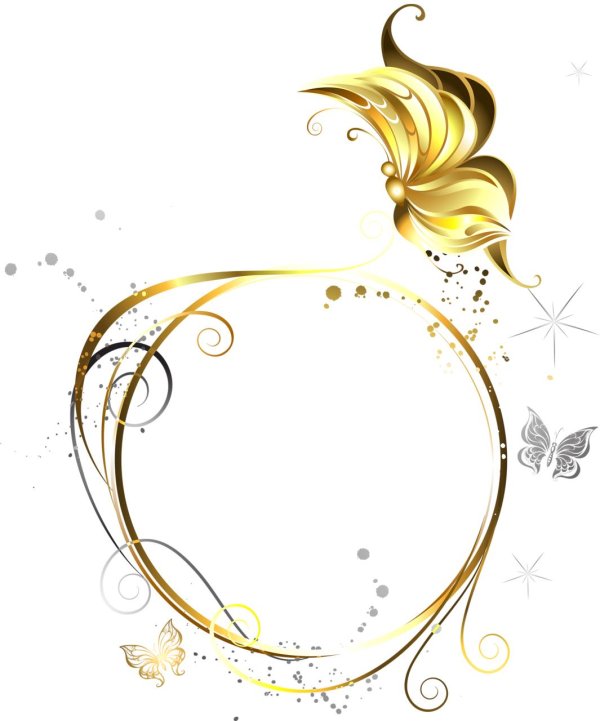 золотой узор