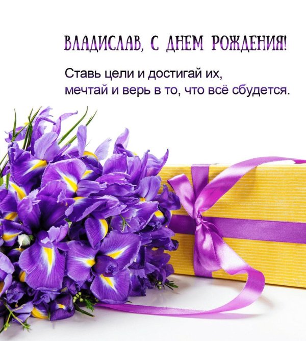 поздравление с днём рождения владислав