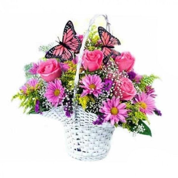 корзина цветов