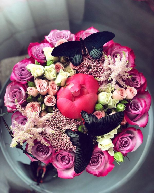 необычные букеты