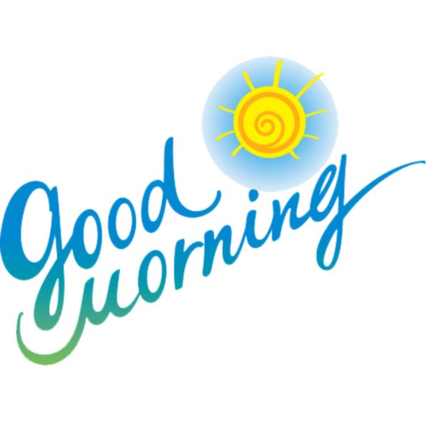 good morning надпись