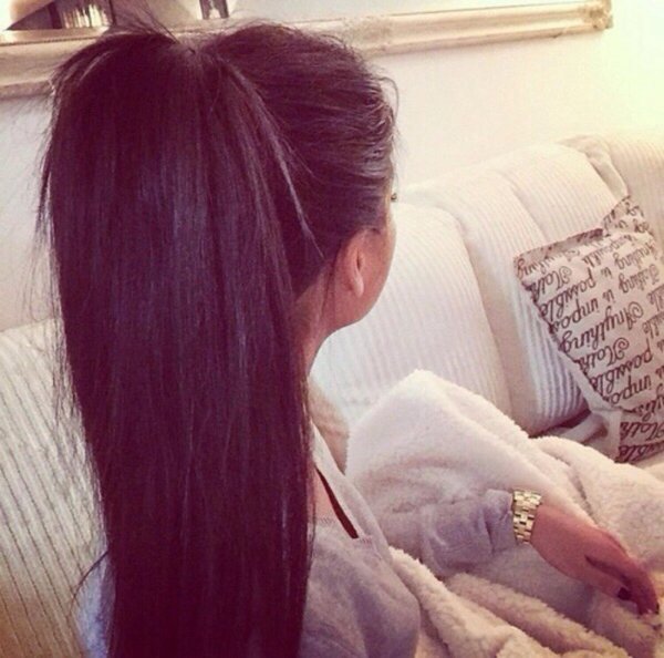 повседневная прическа