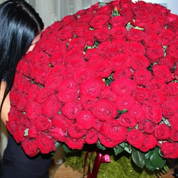 огромные букеты