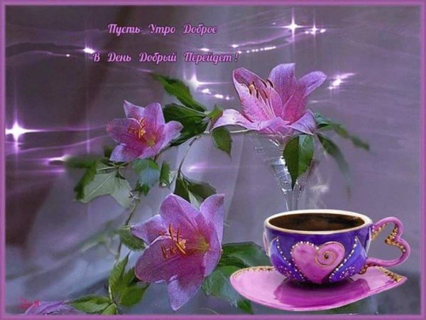 чудесного утра