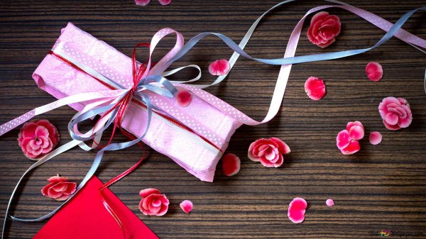 упаковка подарка