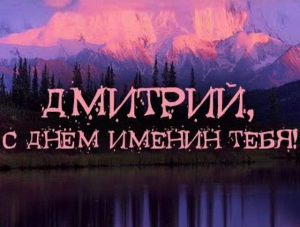 именины дмитрий