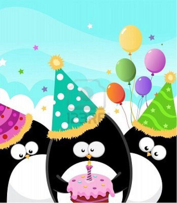 забавные пингвины