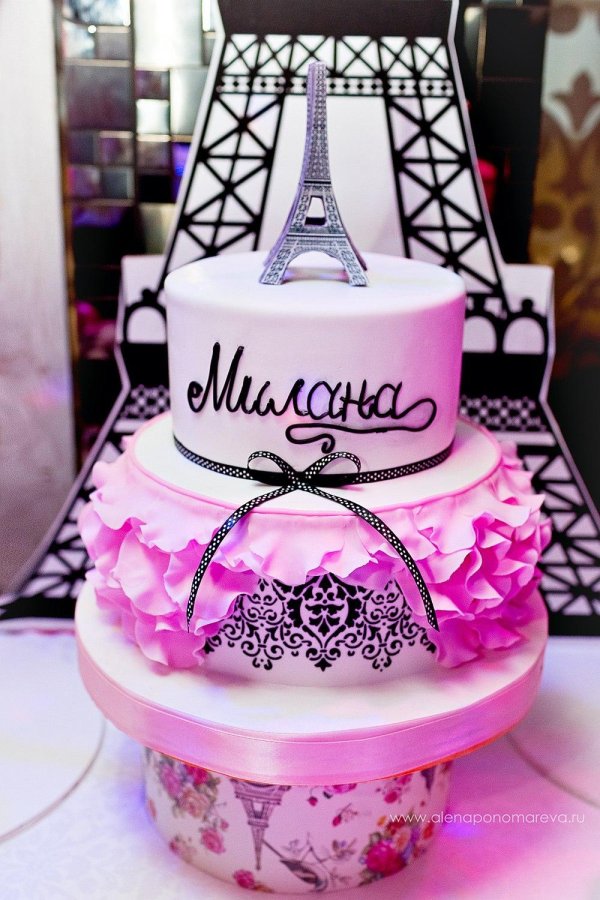 торт париж эйфелева башня