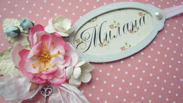 натьпись милана с днем рождения