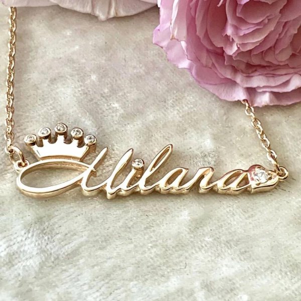 именная подвеска