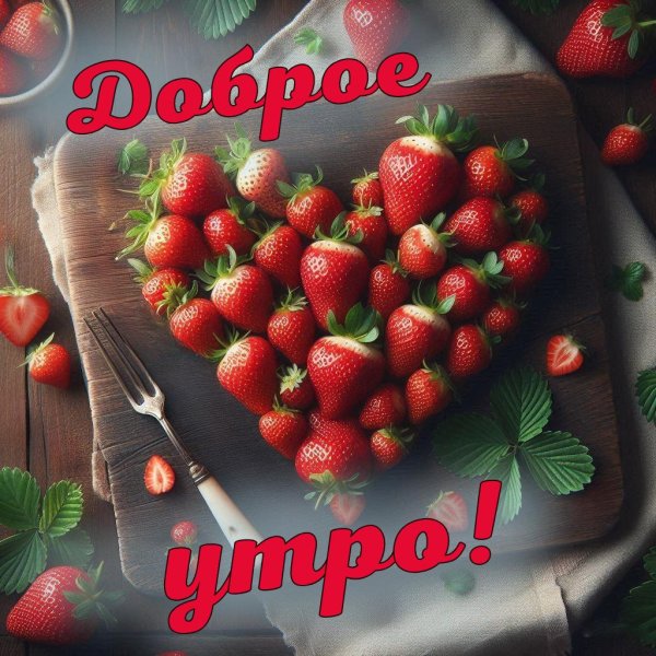 доброе утро ягодка