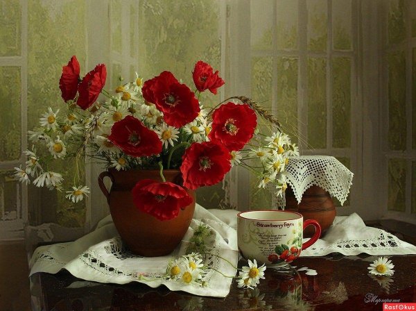 цветочные натюрморты маргарита епишина