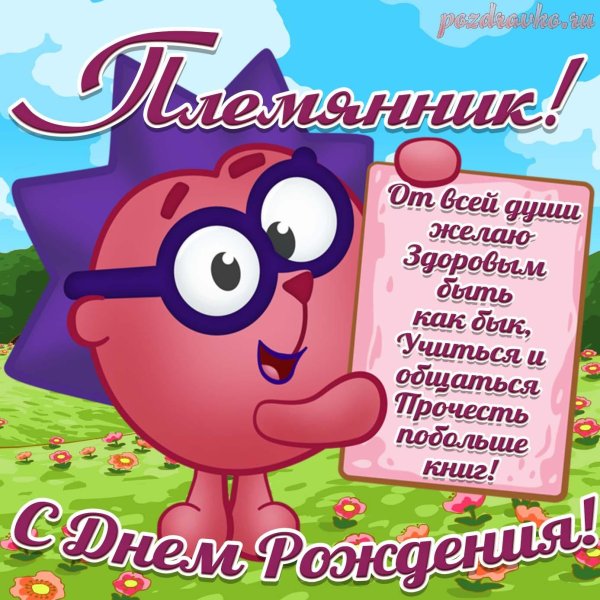 день рождения племянника поздравления от тети