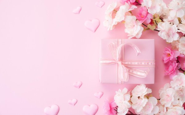 розовые подарки